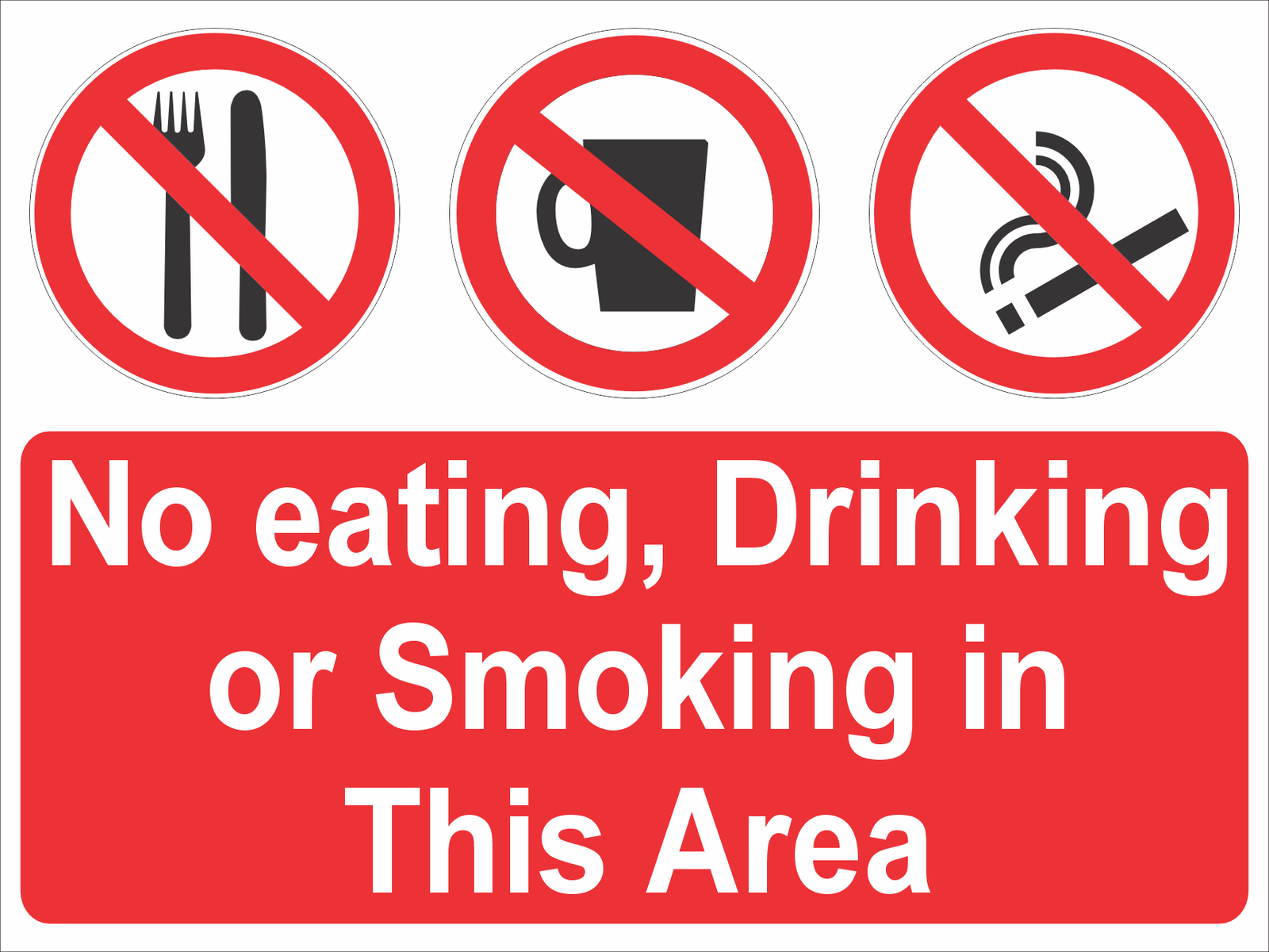 No Eating