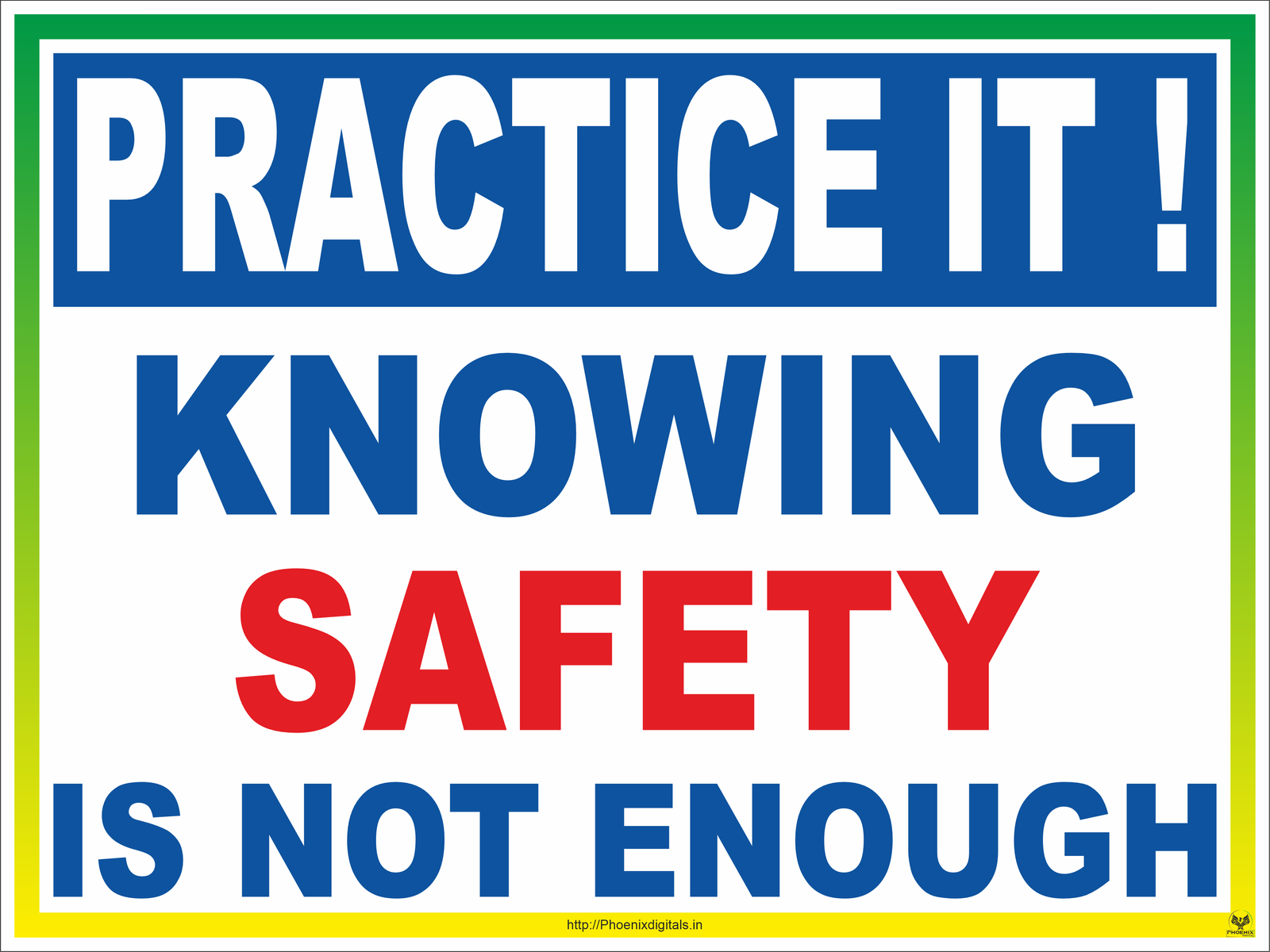 Safety Sticker